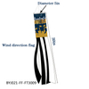Custom Graduation Wind Direction Flag Digital Printed Windsock