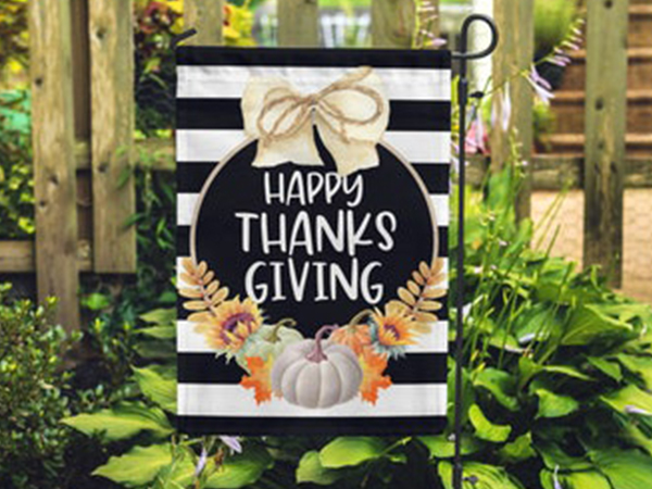 Thanksgiving Flags And Banners For Decoration