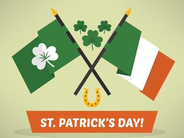 Custom St. Patrick's Day Flags