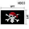 Pirate Skull Halloween Decorative Backdrops for Wholesale From Manufacturer 
