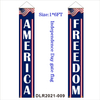 4th of July Front Door Hanging Banner Patriotic Porch Sign Banners Makers