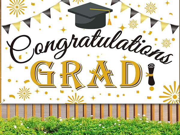Personalized Graduation Banners