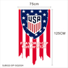 Customized 2022 FIFA World Cup Banner Soccer Club Decor National Hanging Flag