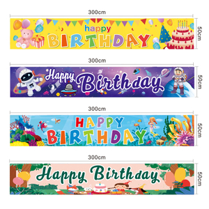 Birthday Party Banners Custom for Party Decoration 