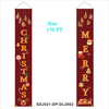 High Quality Merry Christmas Gate Flag Customization for Christmas Celebrating