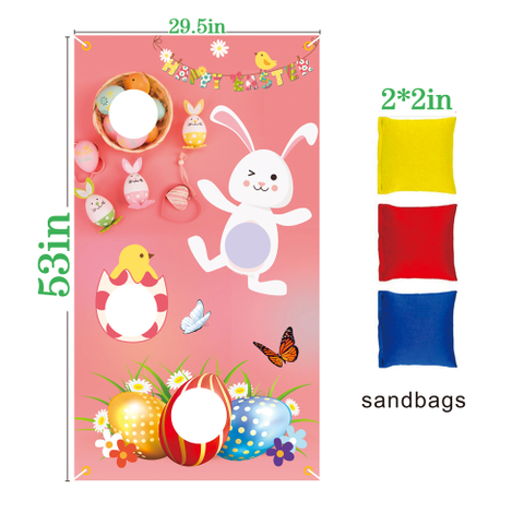 Easter Bunting Flag Sandbag Custom Design Manufacturer Wholesale