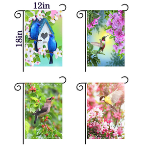 Spring Garden Decorative Flags From Manufacturer Wholesale Drop Shipping 