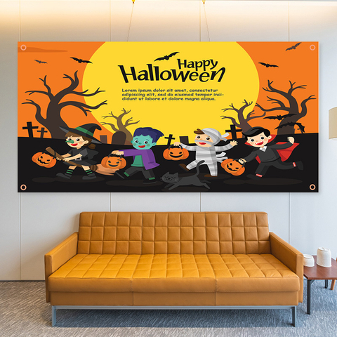 Wholesale Halloween Decorative Backdrops From China Manufacturer 