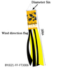 Custom Graduation Wind Direction Flag Digital Printed Windsock